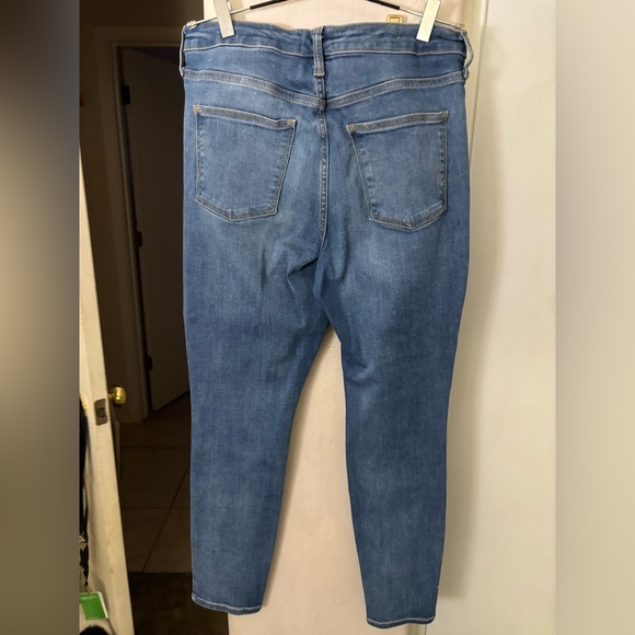 Except conditions Universal Thread high rise, skinny Patchwork Jeans, Size 12 - Picture 3 of 3